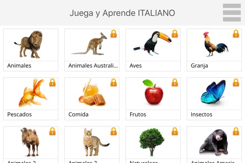 Play and Learn ITALIAN screenshot 2