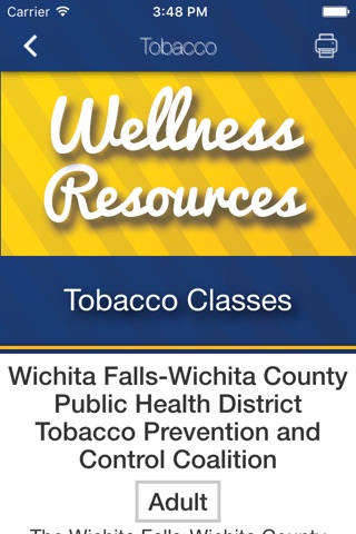 Wellness Resources Wichita County screenshot 3