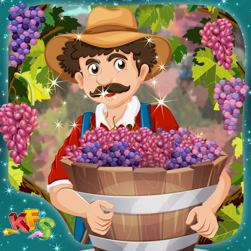 Grapes Farming – Crazy little farmer’s farm story game for kids Icon