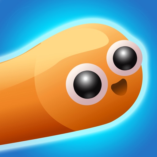 Slither Worm - Crossy Snake Eat Color Dot Dash icon