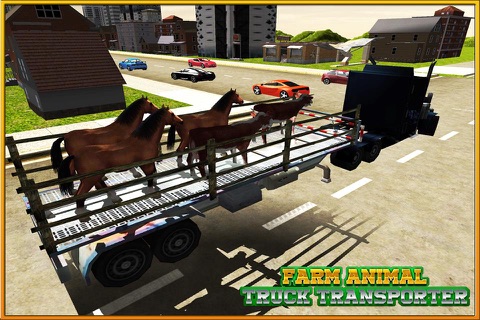 Farm Animal Truck Transporter - Transport Wild Farm Animals and Transport them in your Truck screenshot 4