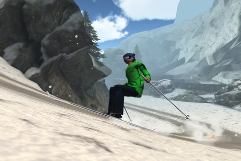Cross Country Skiing - 3D Winter Mountain Championship Sport Racing Simulator Pro screenshot 3
