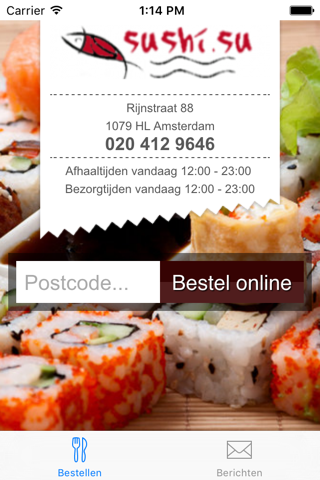 Sushi Su Amsterdam screenshot 3