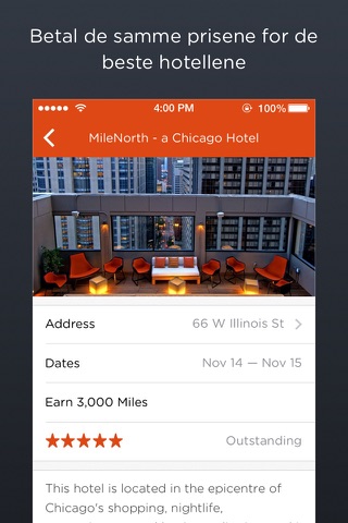 Rocketmiles screenshot 2