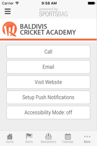Baldivis Cricket Academy - Sportsbag screenshot 4