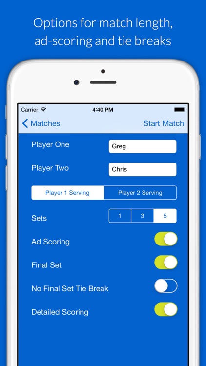 MatchTrack: Your Tennis Scorekeeper screenshot-4