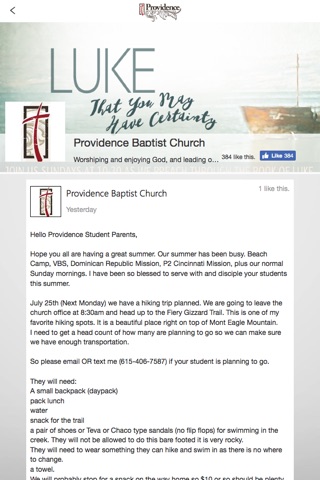 Providence Nolensville screenshot 2