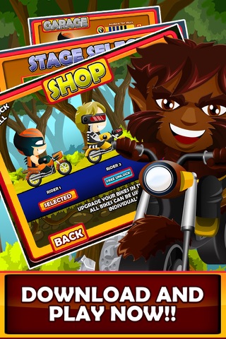 Captain Superhero Stunt Race Wars  – The Bike Racing Games for Free screenshot 4