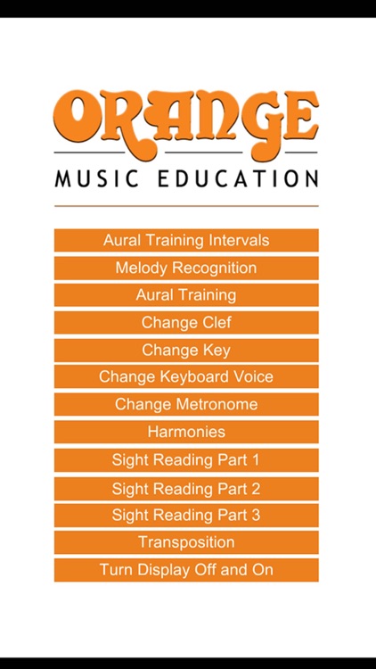 Orange Music Board