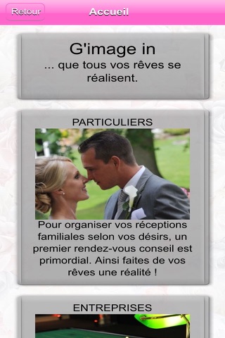 G Image In Wedding Planner Paris screenshot 2