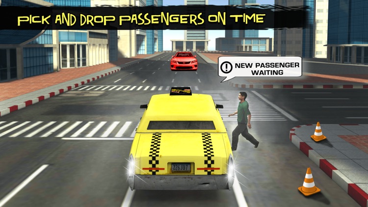 City Taxi Driver 3D - Crazy Cab Driving & Parking screenshot-3