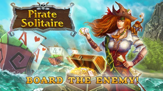 Pirate Solitaire. Sea Wolves Free