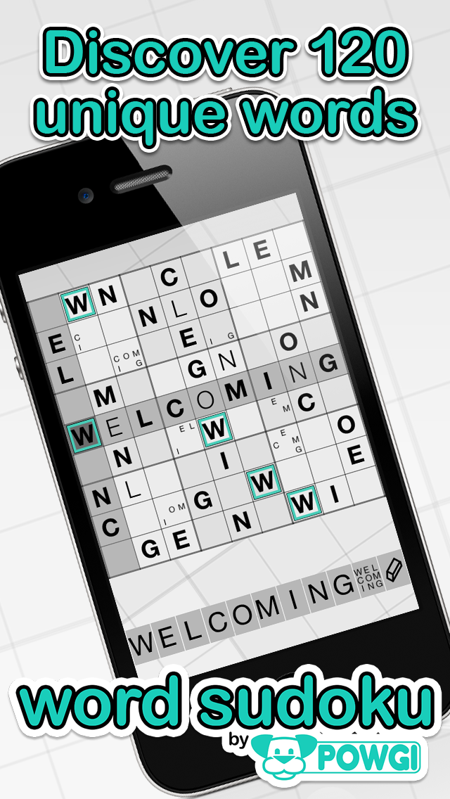 Word Sudoku by POWGI screenshot 2