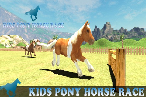 Pony Horse Kids Race screenshot 4