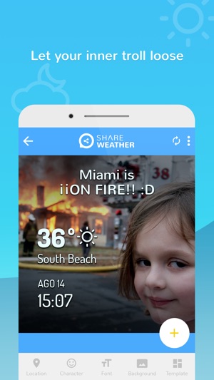 Share Weather - Create Forecast Memes(圖5)-速報App