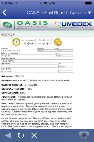UMEDEX OASIS Telemedicine Suite screenshot 4
