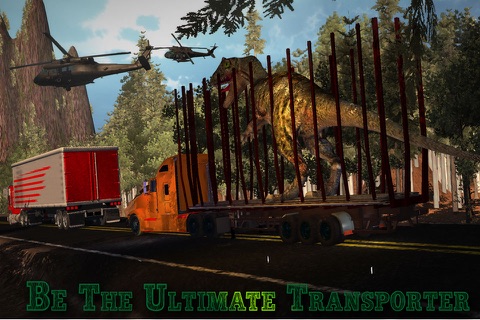 Dinosaur Transport Truck 2016: PRO Edition screenshot 2