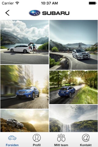Subaru Norge screenshot 2