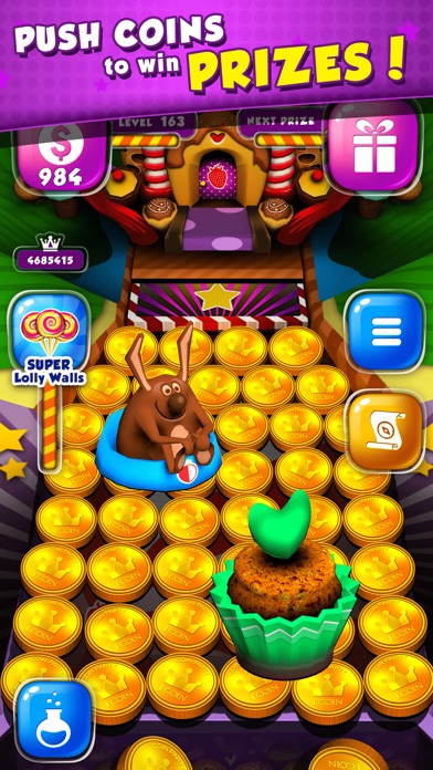 CANDY PARTY: COIN CARNIVAL DOZER 7.1.0 IOS GAME GIẢI TRÍ CANDY PARTY: COIN CARNIVAL DOZER 7.1.0 IOS