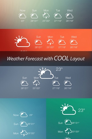 Weather Locker Free - Current and Forecasts Weather On Screen screenshot 3