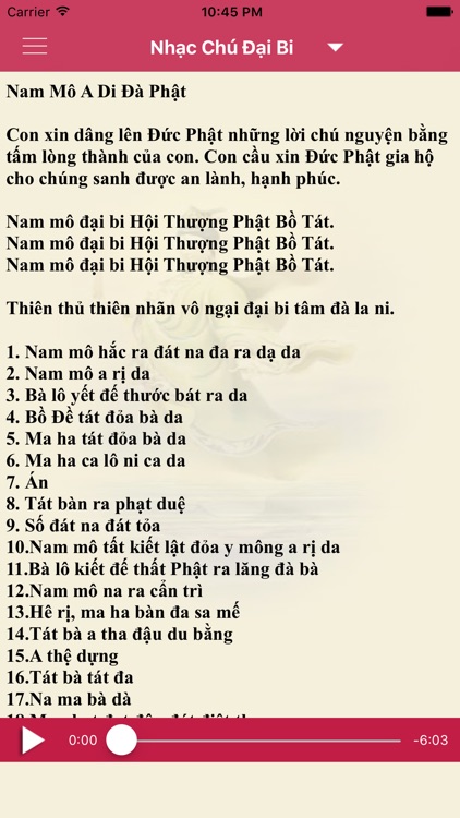 Thần Chú Đại Bi