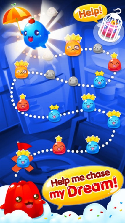 Jelly Blast - 3 match puzzle sweets crush game screenshot-2