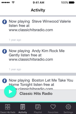 Classic Hits Radio screenshot 2