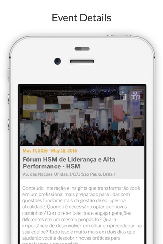 SAP Events Center screenshot 2