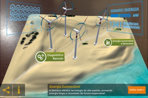 Energia Sustentável Realidade Aumentada screenshot 2
