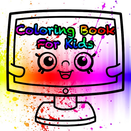 Preschool Kids Coloring Game for ShopStore Edition