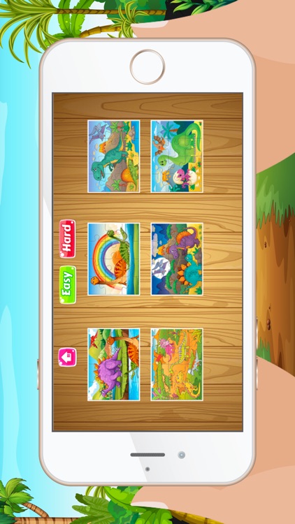 Dinosaur Games for kids Free - Jigsaw Puzzles for Preschool and Toddlers