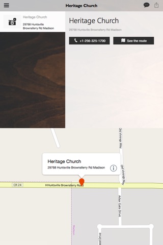 Your Heritage Church screenshot 2