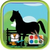 Coloring Game Barnyard Paint Edition