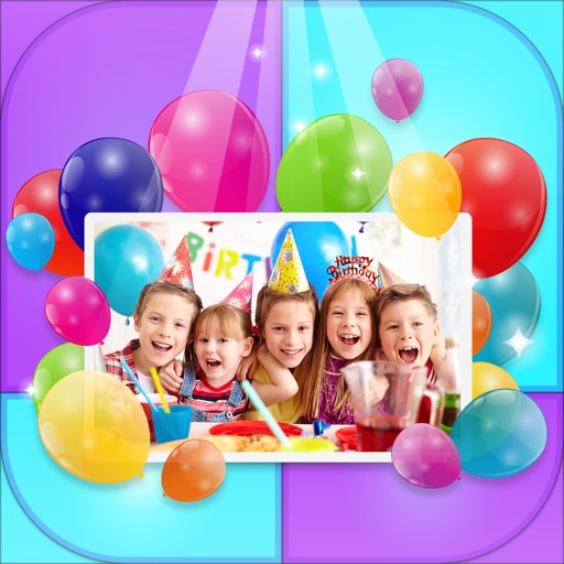 Birthday Collage Maker – Frame Party Picture.s With Happy Birth.day Photo Editor icon