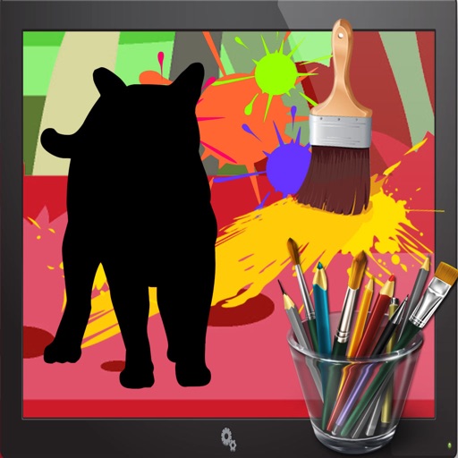 Paint For Kids Game cat Edition icon