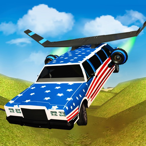 Flying Limo Car Driving Fever iOS App