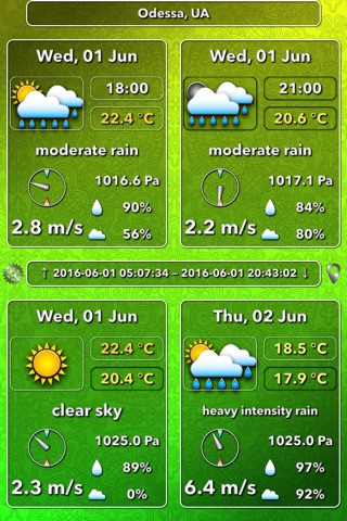 OWeather – weather forecast and weather maps screenshot 2