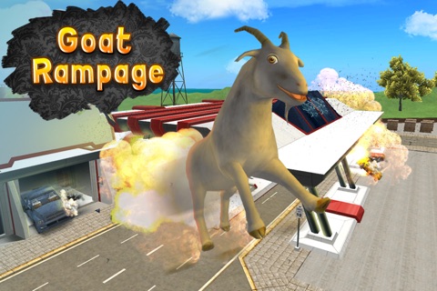 City Goat: Animal Survival Simulator 3D Full screenshot 4