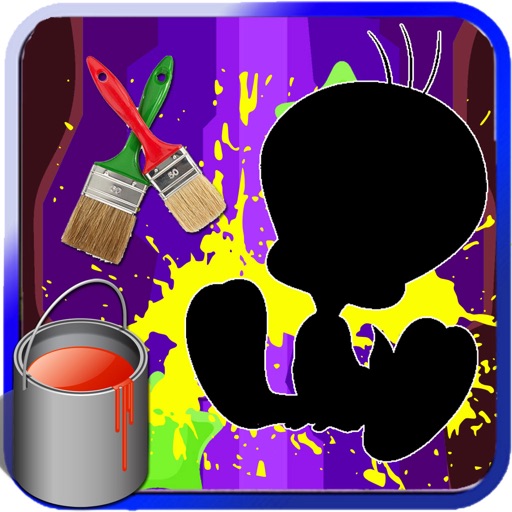 Draw Pages Games Tweety Bird Edition iOS App