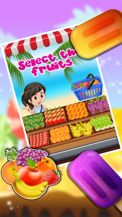 Ice Candy Maker – Make icy & fruity Popsicle in this cooking chef game screenshot-3
