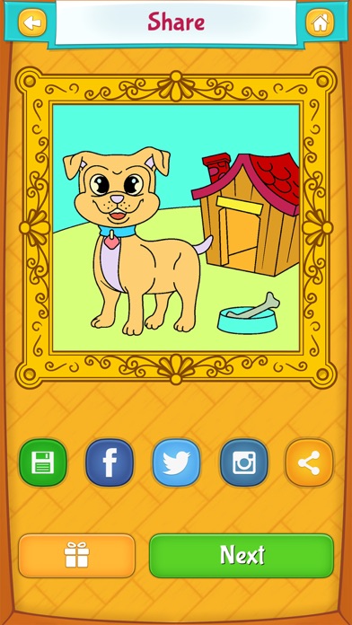 How to cancel & delete Dog Coloring Pages from iphone & ipad 1