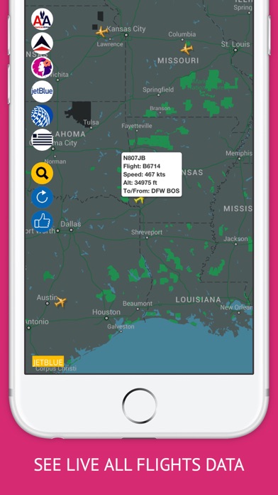 How to cancel & delete USA Flights Free : Alaska, American, Delta Flight Tracker & Air Radar from iphone & ipad 3