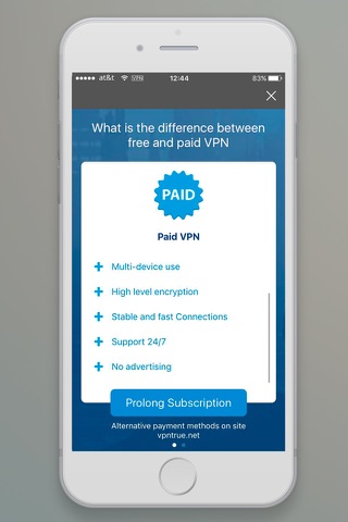 VPN TRUE screenshot 4