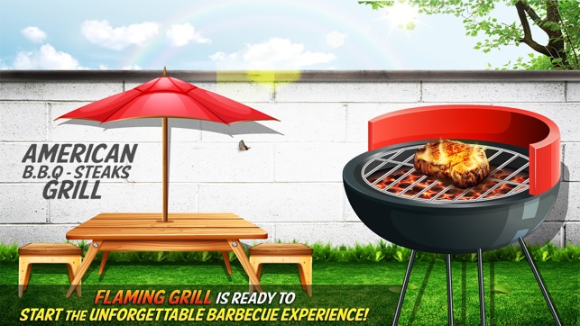 American BQQ Steaks Grill : Barbecue Cooking Simulator Game(圖1)-速報App