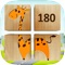 180 Kids Puzzle blocks game – 3D educational app with preschool children learning first words and pronunciations