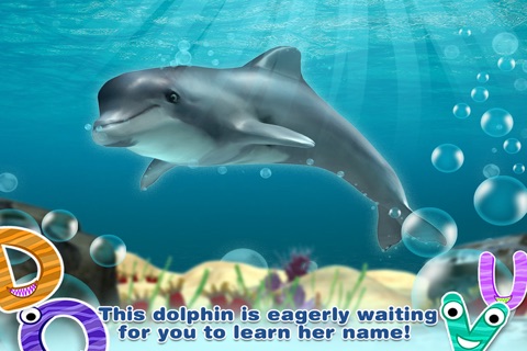 Alphabet in Sea World for Kids - Pro screenshot 2