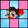Slide Puzzle Superhero Game For Kid