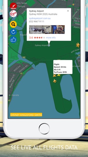 Air AU PRO : Live flight Status & Radar for Qantas, Virgin A(圖3)-速報App