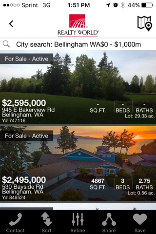 Realty World in Washington State screenshot 2