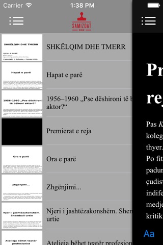 Samizdat za iPhone screenshot 3